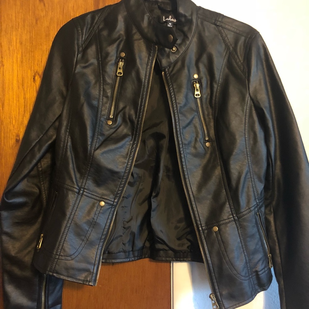 Lulus leather jacket